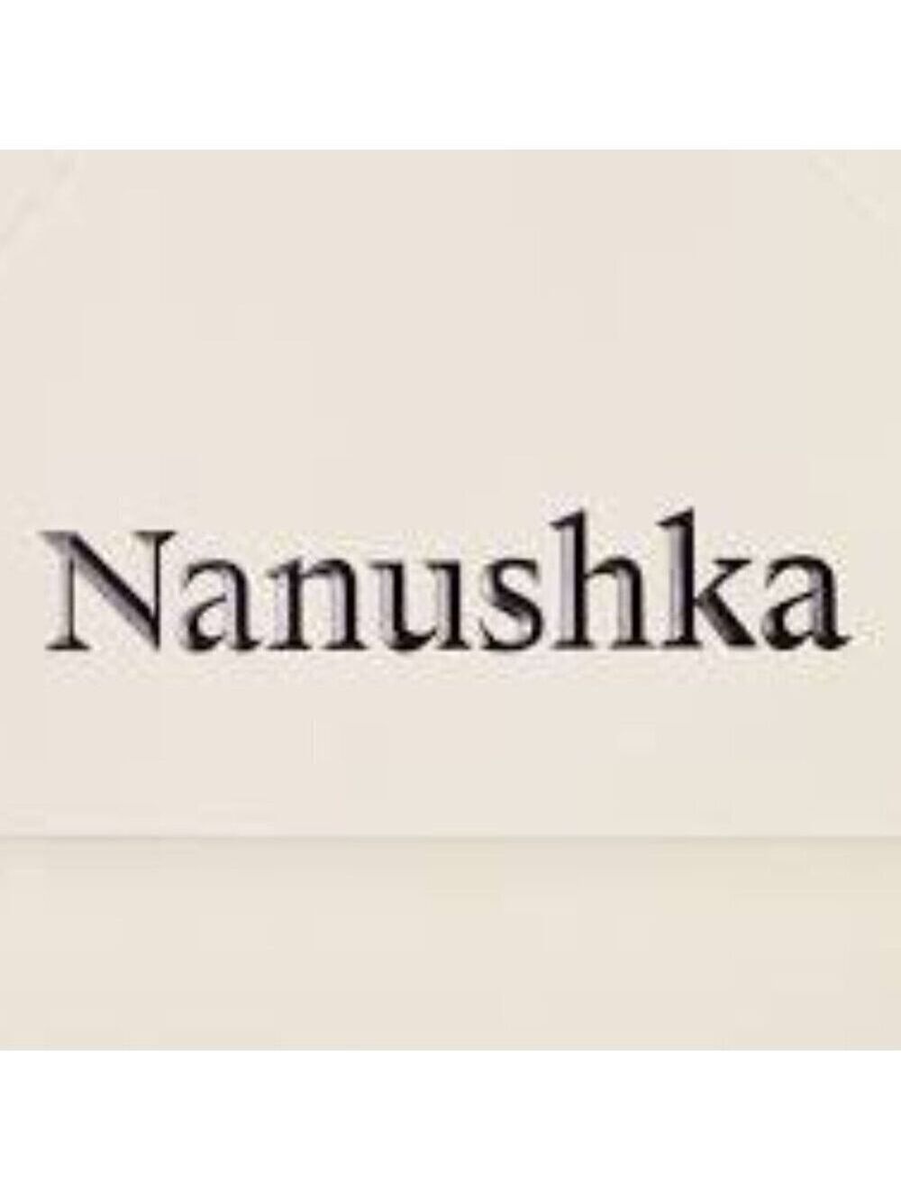Nanushka Opium Satin Wrap Jacket Navy Blue Size XS - Picture 2 of 8